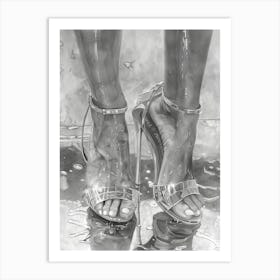 High Heeled Shoes 14 Art Print