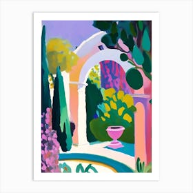 Giardino Di Boboli, 1, Italy Abstract Still Life Art Print