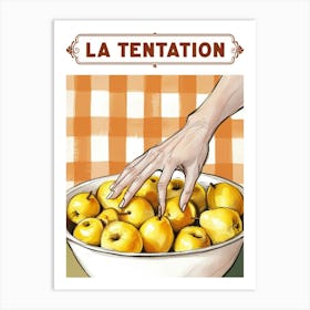 La Temptation 1 Art Print