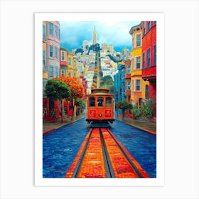 San Francisco USA Art Print