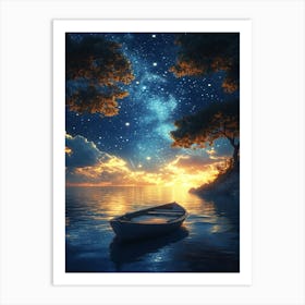 Starry Night 163 Art Print