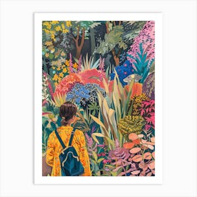 In The Garden Rhs Garden Wisley United Kingdom Art Print