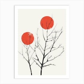 Bare Trees 3 Art Print