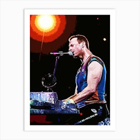 coldplay band music 4 Art Print