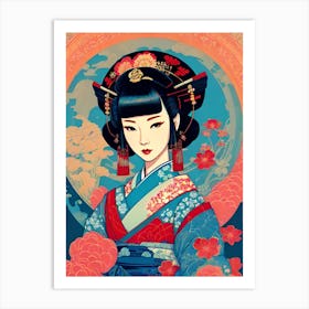 Geisha 110 Art Print