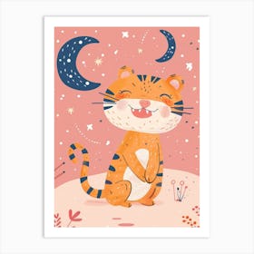 Cute Tiger 3 Art Print