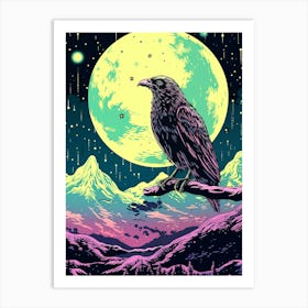 Raven Art Print