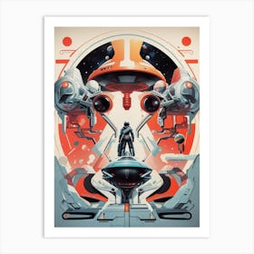 Spaceships Art Print