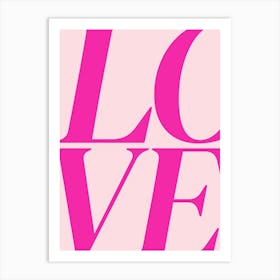 Love Logo Art Print