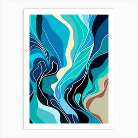 Abstract Abstract Painting 4 Art Print
