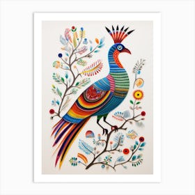 Peacock Art Print