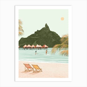 Bora Bora Art Print