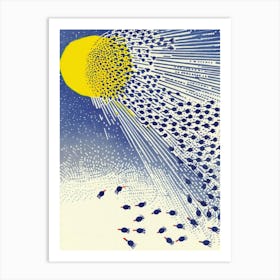 'Flying Fish' 1 Art Print