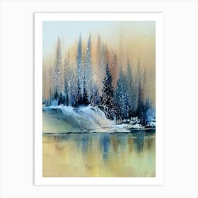 Winter Landscape Art Print