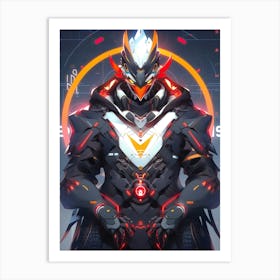 Overwatch Eagle 3 Art Print