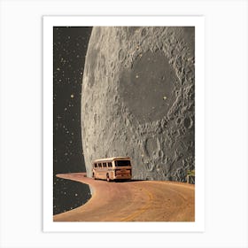 Moon Adventure Art Print