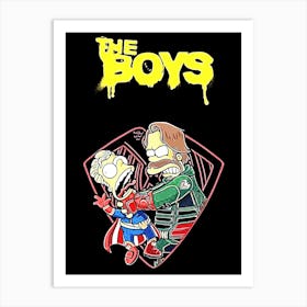 the boys 40 Art Print