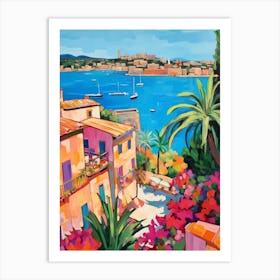 Palma De Mallorca 3 Fauvist Painting Art Print