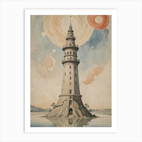 Tower no1 Art Print