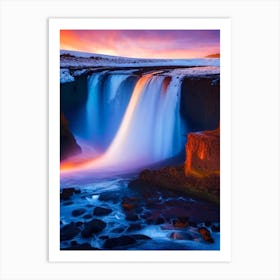 Urridafoss, Iceland Majestic, Beautiful & Classic (3) Art Print