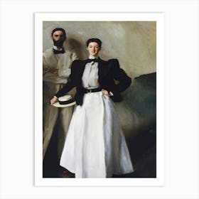 Mr And Mrs I N Phelps Stokes (1897), John Singer Sargent Art Print