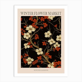 Winter Jasmine 3 Winter Flower Market Poster Art Print
