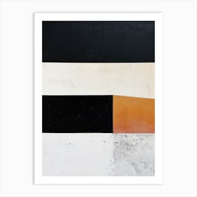 'Black And White' Minimalism Art Print