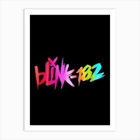 Blink 182 2 Art Print