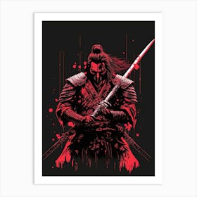 Samurai Warrior 12 Art Print