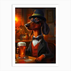 Dachshund 1 Art Print