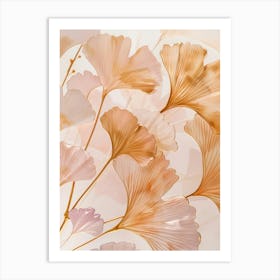 Ginkgo Leaves 23 Art Print