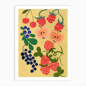 Summerberries Art Print