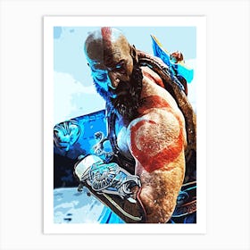 God Of War 4 Art Print