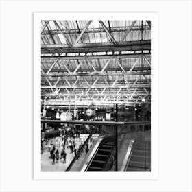 London Waterloo Station Art Print