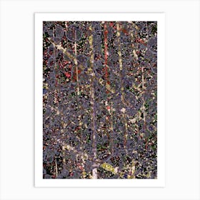 Abstraction Mixed Style 8 Art Print