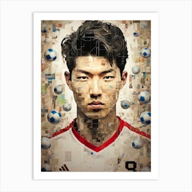 Son Heung Min (3) Art Print