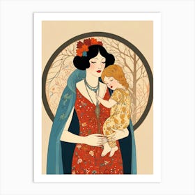 Mother And Child 1 Art Print