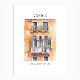 Venice Travel And Architecture Poster 1 Art Print