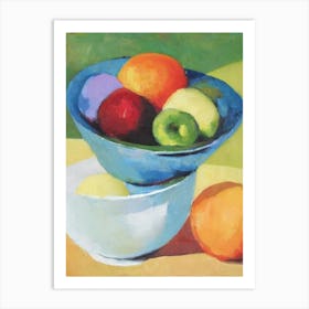 Tangelo Bowl Of fruit Art Print