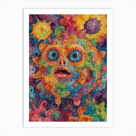 Coronavirus Art Print