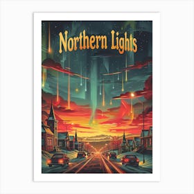 Northern Lights 1 Art Print