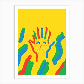 Hand In The Air Art Print