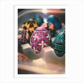 Easter Eggs 373 Art Print