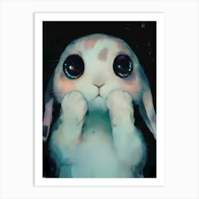 Cute Bunny 1 Art Print