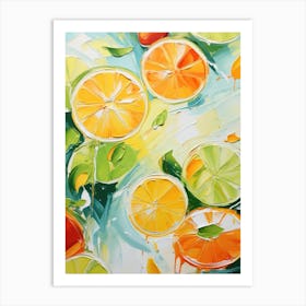 Citrus Slices 6 Art Print