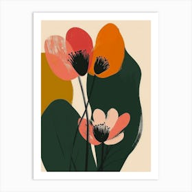 Flowers In Bloom 3 Art Print