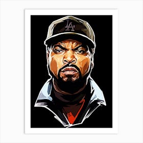 ice cube Art Print