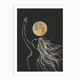 Full Moon 5 Art Print