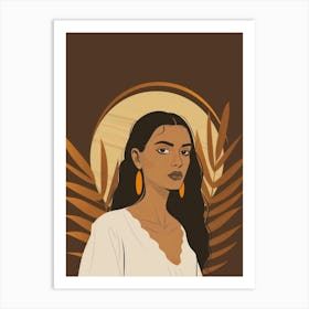 Mexican Woman 3 Art Print