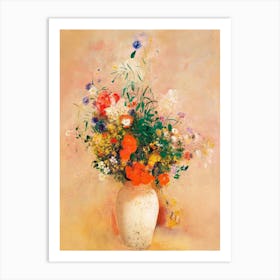 Flowers In A Vase 26 Art Print